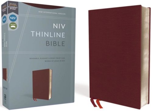 9780310448792 Thinline Bible Comfort Print
