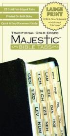 1934770930 Majestic Bible Tabs Traditional Large Print