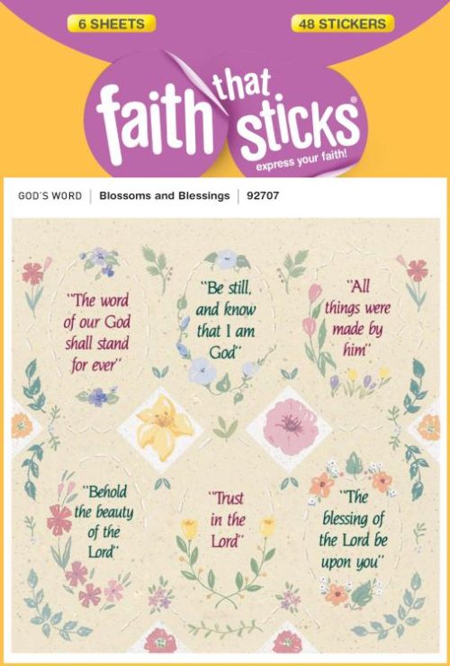 9781414392707 Blossoms And Blessings Stickers