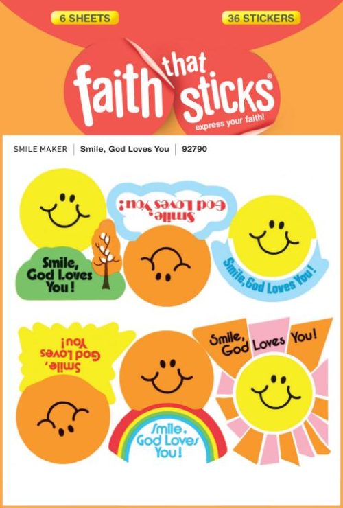 9781414392790 Smile God Loves You Stickers
