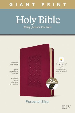 9781496447708 Personal Size Giant Print Bible Filament Enabled Edition