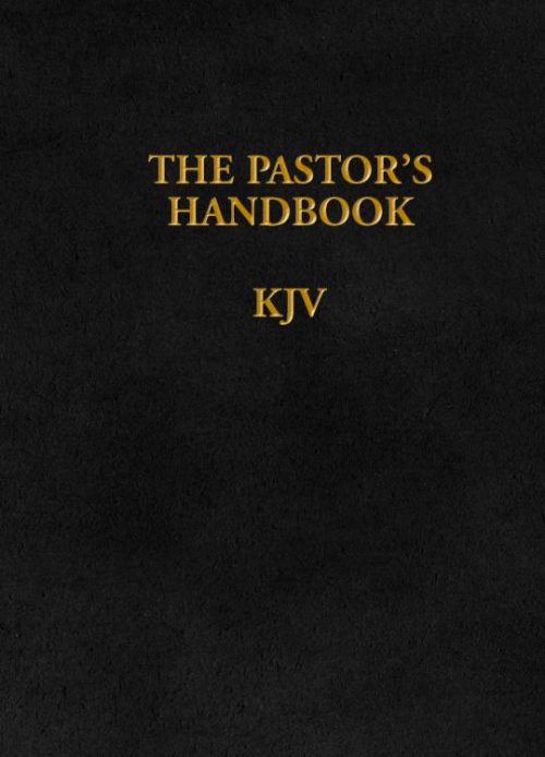 9781600661396 Pastors Handbook KJV (Revised)