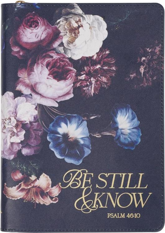 9781639524280 Be Still And Know Journal With Zipper Closure