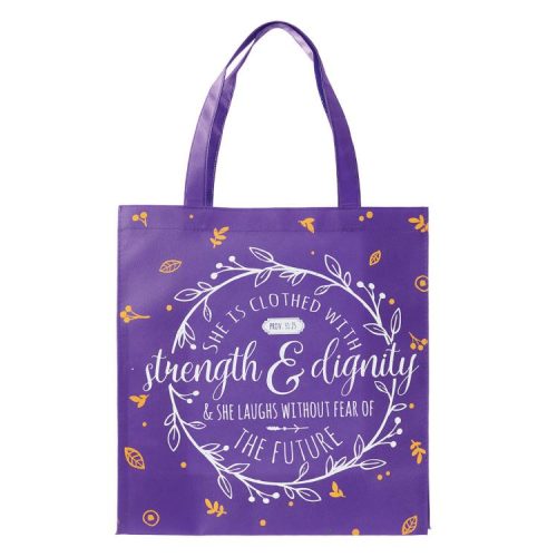 1220000131019 Strength And Dignity Shopping Bag
