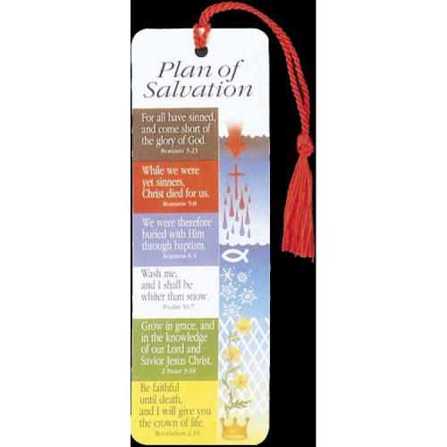 603799160261 Plan Of Salvation Tassel Bookmark