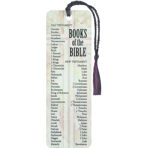 603799318822 Books Of The Bible Tassel Bookmark