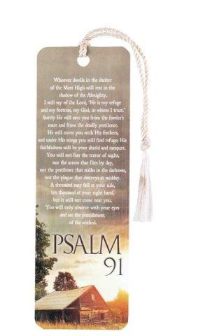 603799584951 Psalm 91 Tassel Bookmark
