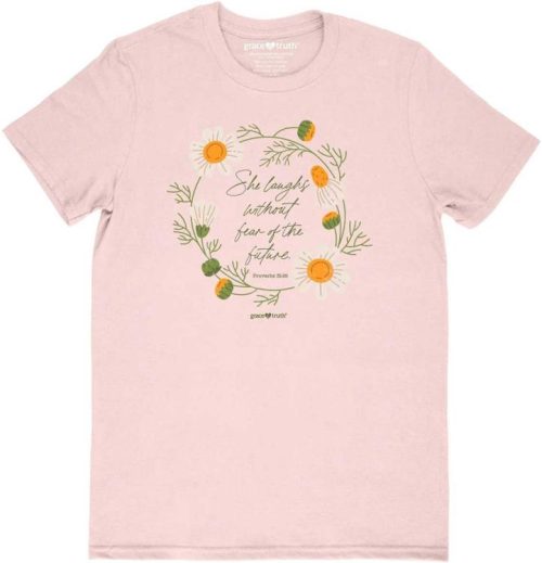 612978605639 Grace And Truth Laughs Daises (T-Shirt)