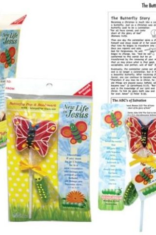 641520051327 Butterfly Pop Caterpillar Gummy And Bookmark 12 Count