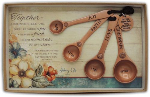 785525306447 Together Is Our Favorite Place Set Of 4 Measuring Spoons