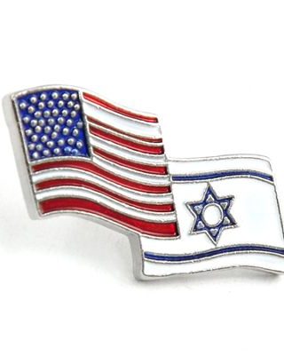 845246002995 USA Israel Flag