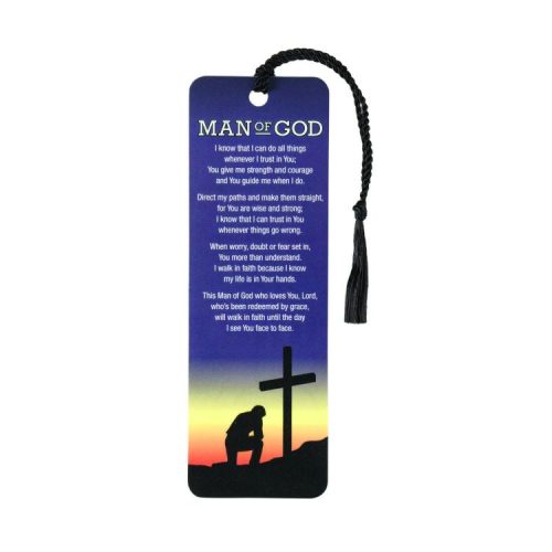 603799396059 Man Of God Tassel Bookmark
