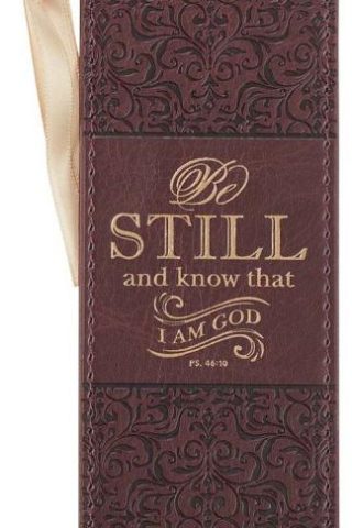 1220000137639 Be Still And Know Faux Leather Psalm 46:10