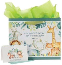 1220000322370 Every Good And Perfect Gift Forest Animals With Card James 1:17