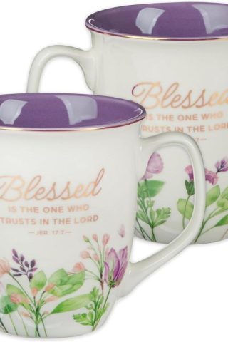 1220000324862 Blessed Is The One Who Trusts Ceramic Jeremiah 17:7