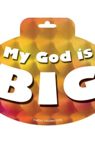 603799392068 My God Is Big Holographic Auto Decal (Bumper Sticker)