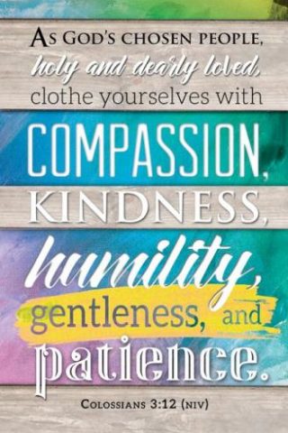 730817359731 Clothe Yourselves With Compassion Pack Of 100