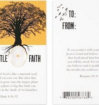788200567362 Mustard Seed Of Faith Cards Pack Of 50
