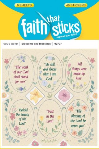 9781414392707 Blossoms And Blessings Stickers