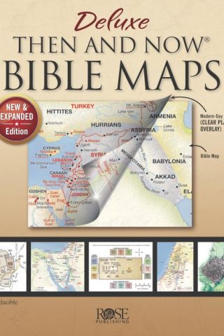 9781628628593 Deluxe Then And Now Bible Maps (Deluxe)
