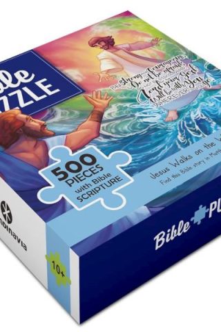 9788772031804 Jesus Walks On The Water 500 Pieces With Bible Scripture (Puzzle)