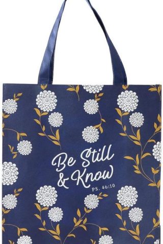 1220000131026 Be Still And Know Shopping Bag