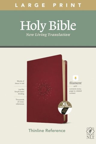 9781496445339 Large Print Thinline Reference Bible Filament Enabled Edition