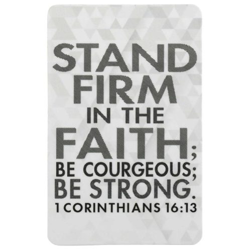 603799464628 Stand Firm In The Faith Pocketcard