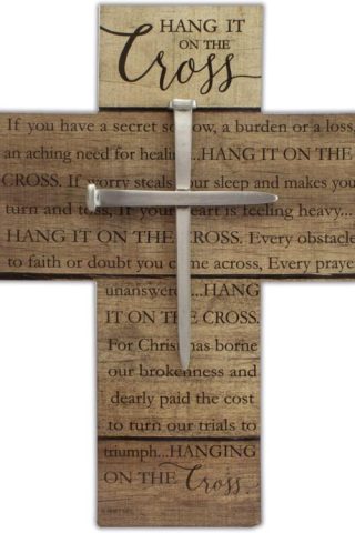 785525297264 Hang It On The Cross Wall Cross