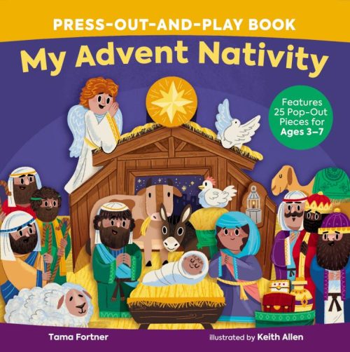 9781400231850 My Advent Nativity Press Out And Play Book