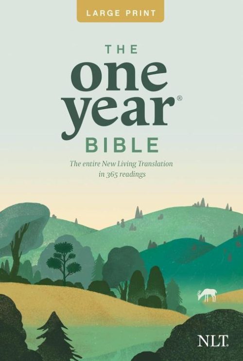 9781414312446 1 Year Bible Premium Slimline Large Print