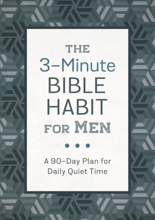 9781636092560 3 Minute Bible Habit For Men