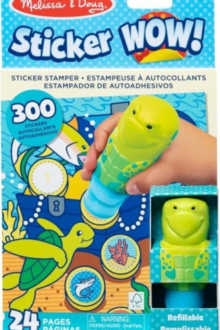 000772502344 Sea Turtle Sticker WOW Activity Pad Sticker Stamper