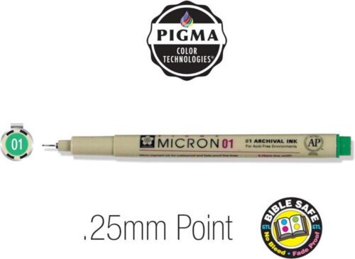 084511306349 PIGMA Micron 01 Bible Study Pen