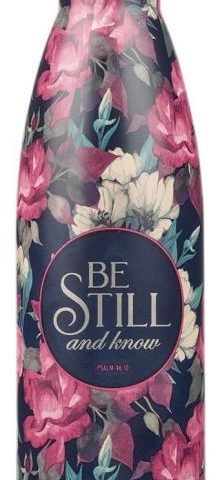 1220000136175 Be Still Stainless Steel Water Bottle