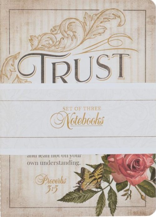 1220000321427 Trust In The Lord Set Of Three Notebooks