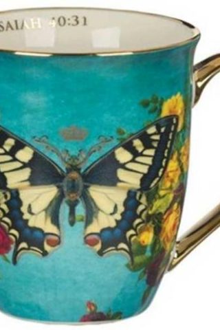 1220000322981 Hope Teal Butterfly Ceramic Isaish 40:31