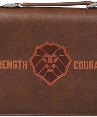 1220000324107 Strength And Courage Lion Joshua 1:9 MD