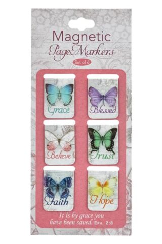 6006937129801 Butterfly Blessings Magnetic PageMarkers