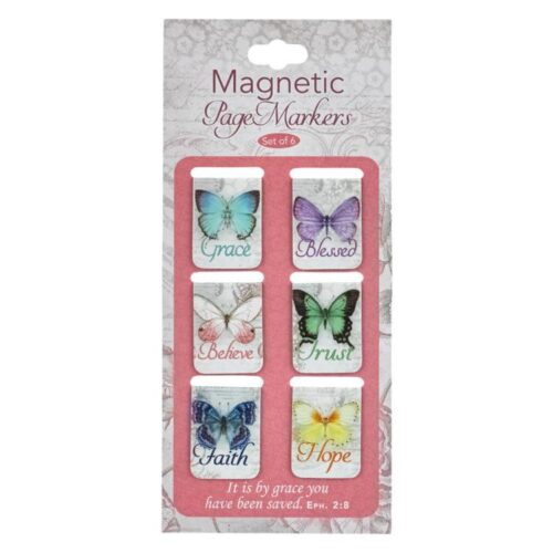 6006937129801 Butterfly Blessings Magnetic PageMarkers