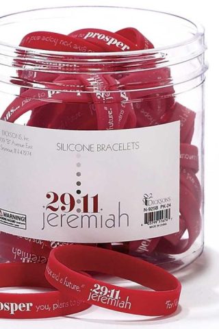 603799516747 Jeremiah 29:11 Silicone (Bracelet/Wristband)