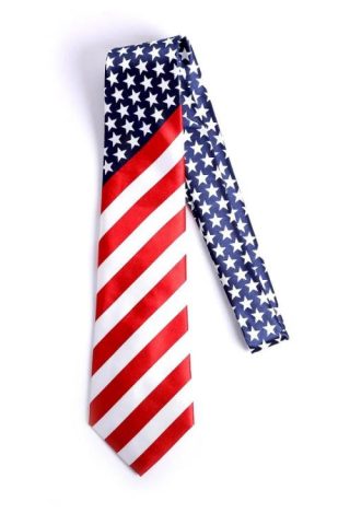 788200505562 American Flag Tie