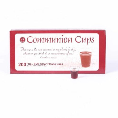 788200564996 Clear Communion Cups 200 Pack