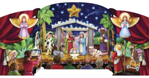 819273020482 Greatest Story Free Standing Advent Calendar