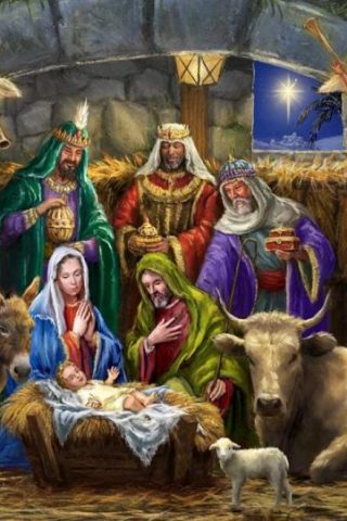 819273023117 In The Manger 1000 Piece (Puzzle)