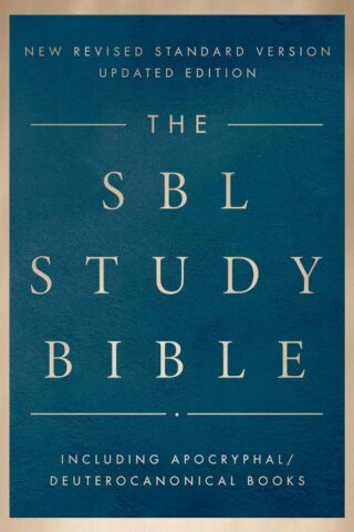 9780062969422 SBL Study Bible Including Apocryphal Deuteroncanonical Books