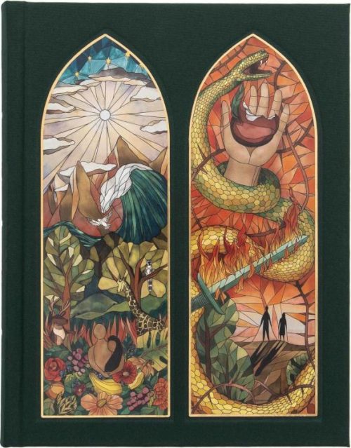 9781087762500 Notetaking Bible Stained Glass Edition