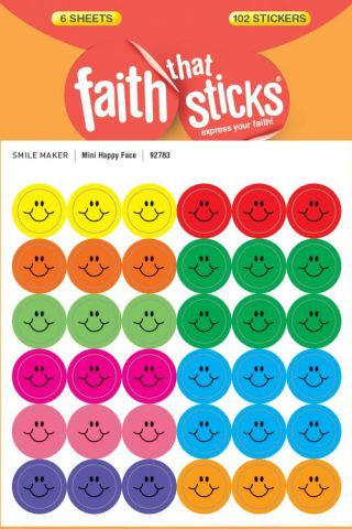 9781414392783 Mini Happy Faces Stickers