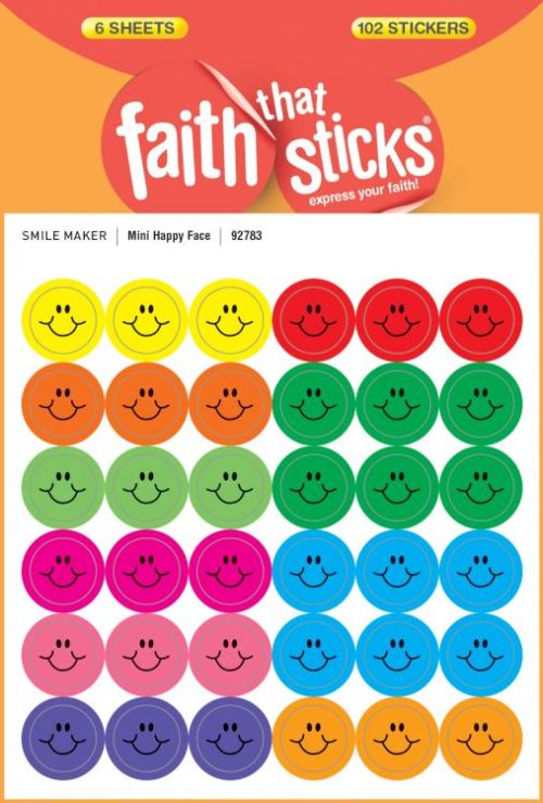 9781414392783 Mini Happy Faces Stickers