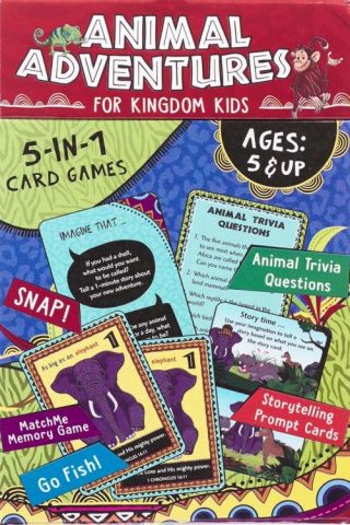 9781432134082 Animal Adventures For Kingdom Kids Melos Kingdom Game Card